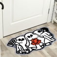 thumbnail image 2 of Under 10 Carpet Halloween Bathroom Rugs Halloween Pumpkin Decorations Bath Mats for Bathroom Farmhouse Orange Rugs for Bathroom Decorations for The Home, 2 of 5