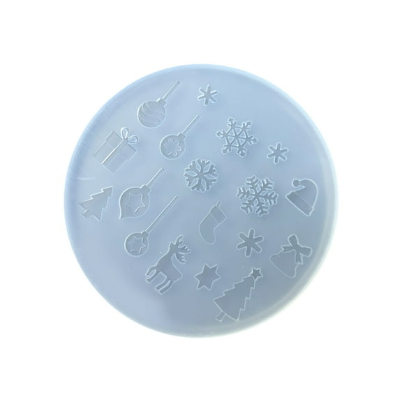 Reusable Winter Snowflake Silicone Mould for Epoxy Resin Art Christmas Decorations and Gift Accessories