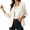 Beige, variant on Women's Open Front Blazer Business Casual Long Sleeve Lapel Suit Jacket Work Office Coat Black XL