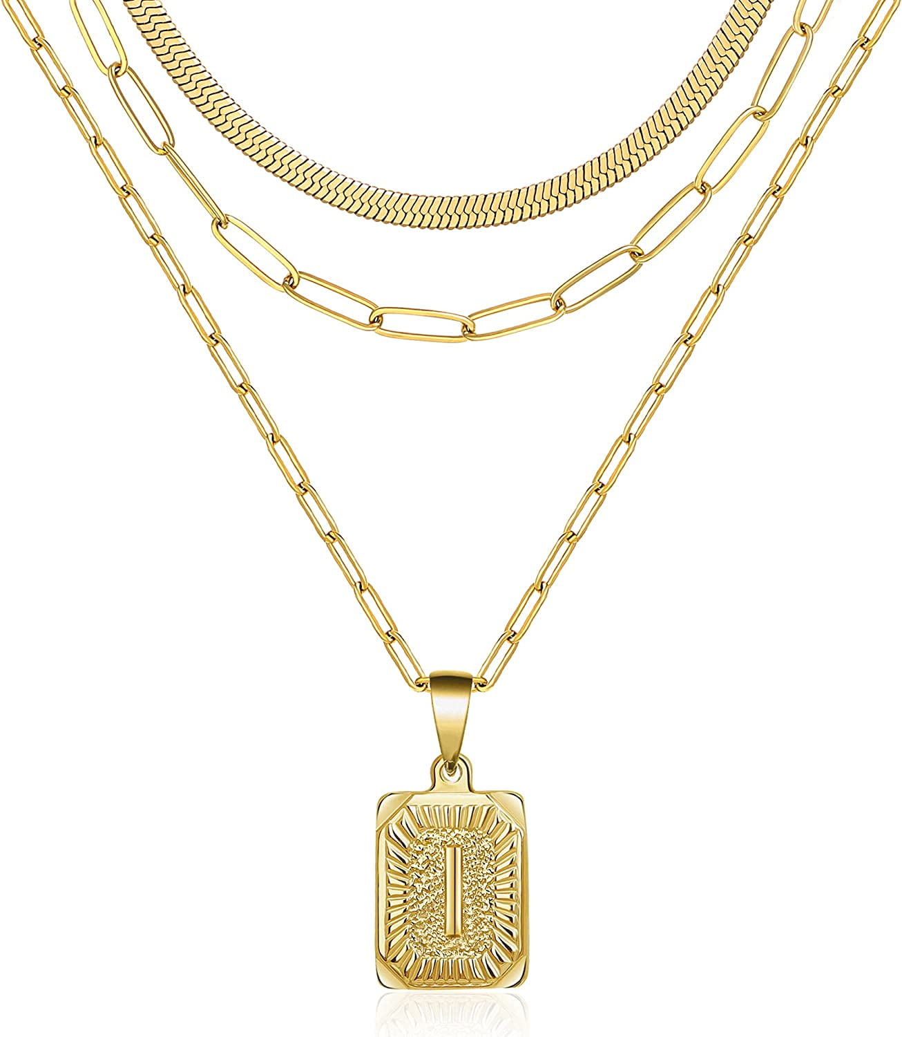 Sweetheart Gold Initial Necklace – Pineal Vision Jewelry