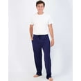 thumbnail image 5 of Real Essentials 3 Pack: Men's Pajama Pants - Knit Cotton Flannel Plaid Lounge Bottoms- Button Fly (Available In Big & Tall), 5 of 6