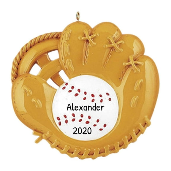 Personalized Baseball Ornament 2024 - Sports World Series for Baseball Players Ornaments by Elves