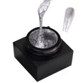 thumbnail image 1 of Pegamento para esmalte de uñas, alta densidad, apto para pintar, sericina metálica, textura intensa, brillo de uñas líquido metálico 5 ml, 1 of 3
