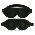 thumbnail image 3 of Antifaz para dormir para personas que duermen de lado, antifaz para dormir 3D con bloqueo de luz, cubierta suave y transpirable para los ojos, venda relajante nocturna de presión cero, 3 of 5