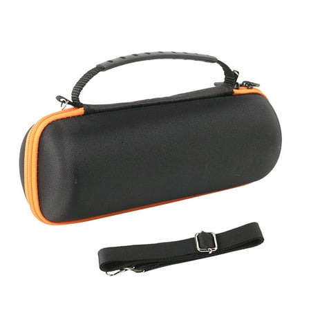 ZYHARUKO Portable Speaker Case for Flip 7 Speaker Bag Shockproof EVA Hard Case Waterproof Holder with Shoulder Strap Pouch