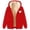 Black, variant on Bovemsi Sweatshirt for Women Fashionable And Casual Fleece Lined Thickened Warm Hooded Zip Up Hoodie