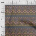 thumbnail image 1 of oneOone Cotton Poplin Fabric Leaves & Floral Block Print Fabric By The Yard 42 Inch Wide, 1 of 4