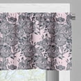 thumbnail image 5 of Ambesonne Floral Valance & Curtain, Bindweed Flower Bells Design, 55"x24", Petrol Blue Mauve, 5 of 7