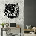 thumbnail image 5 of Craftnamesign Custom Ice Cream Shop Metal Sign LED Light, Custom Name Sign for Ice Cream, 5 of 5