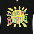 thumbnail image 4 of Inktastic I Love My Auntie- Sun and Rainbow Letters Boys or Girls Toddler T-Shirt, 4 of 5
