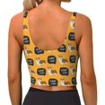 thumbnail image 2 of Yiaed Corgi Print Ladies Waistcoat Women Sports Vest Vest Sports Women Sports Top Yoga Vest for women-Large, 2 of 8