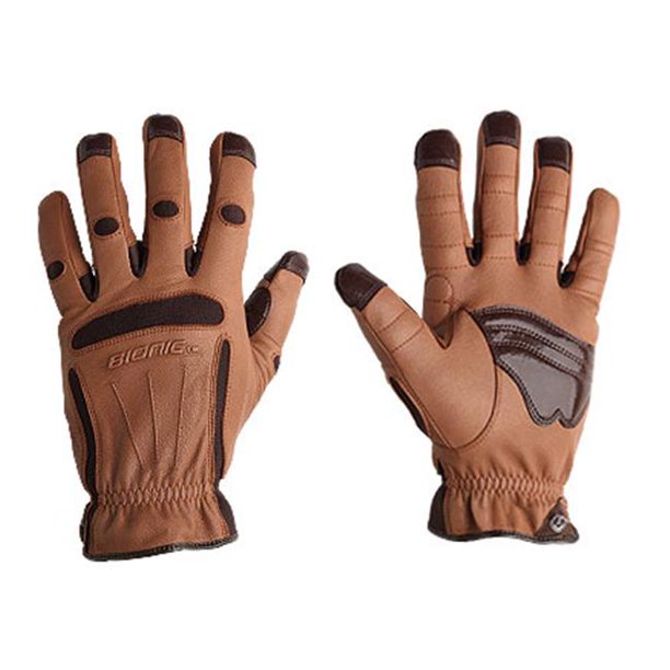 Bionic Bionic Glove PROMM Men's Tough Pro Heavy Duty Brown Pair