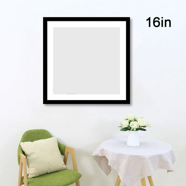 Solid Wood Square Photo Frame Decorative Frame Frame Home Decoration