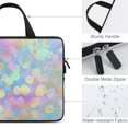 thumbnail image 3 of Werpe Hologram Diving Fabric Laptop Sleeve Carrying Bag with Anti-Static Waterproof Material and Convenient Hand-Carry Position 17inch, 3 of 5