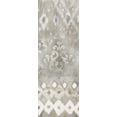thumbnail image 2 of Dos Santos, Bella 11x24 Gold Ornate Wood Framed with Double Matting Museum Art Print Titled - Silk Ikat Panel 3, 2 of 4