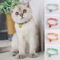 thumbnail image 2 of Fruit Pattern Pet Necklace Adjustable, Friendly to Skin, Easy-wearing - Wear Resistant Cotton - Pet Print Collar with Colorful Mini Bells - Daily Wear, 2 of 8