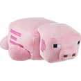 thumbnail image 1 of Peluche Mattel Minecraft con forma de cerdo de peluche, 30 cm, coleccionable, 1 of 6