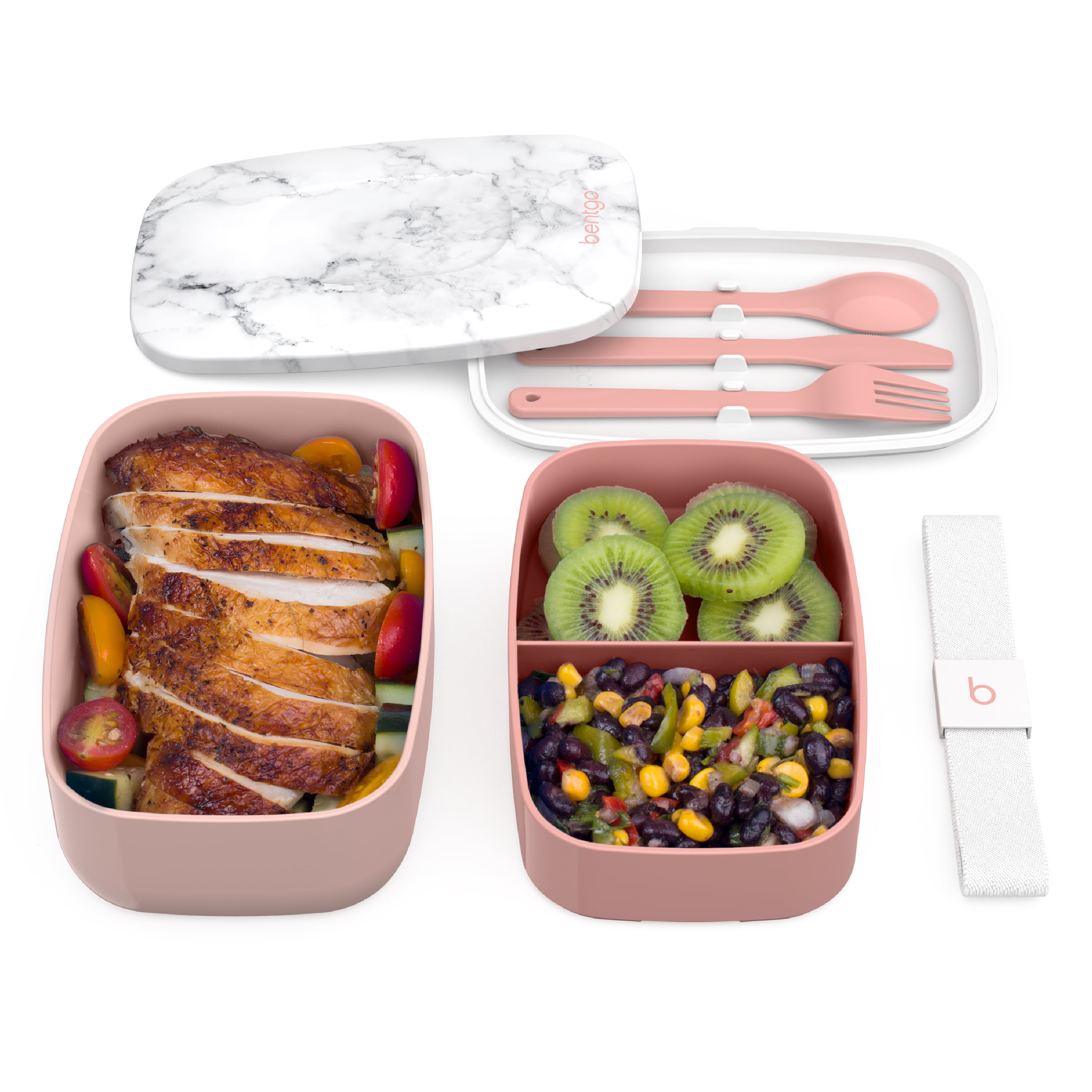 Bentgo Classic Blue All in One Stackable Lunch Box Solution Sleek and  Modern Bento Box Design Includes 2 Stackable Containers Built in Plastic  Silverware and Sealing Strap｜بحث TikTok