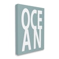 thumbnail image 3 of Stupell Ocean Beach Text Letters Phrase Landscape Painting Gallery Wrapped Canvas Print Wall Art, 3 of 5