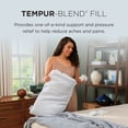 thumbnail image 3 of Tempur-Pedic Cloud Memory Foam Adjustable + Cooling Cover Pillow, Adult, Queen, 3 of 18