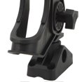 thumbnail image 3 of Fishing Rod Holder Clamp Base 360° Adjustable Rotating Weatherproof Open Grip Handle for Yachts Kayaks Speedboats, 3 of 3