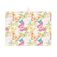 thumbnail image 1 of Balery Retro Colorful Butterfly Alfombrilla de Secado para Cocina, 18x24 Pulgadas, Súper Absorbente para Platos y Encimeras, 1 of 7