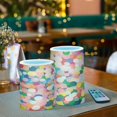 thumbnail image 3 of Yayeee Flameless Candles with Remote Flickering Battery Operated Multi Color Changing, Pink Colorful Circles, 3 of 7
