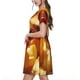thumbnail image 2 of Balery Sunglasses Yellow Duck Vestidos sueltos de manga corta para mujer, vestidos de verano 2025, vestidos casuales de corte A con vuelo., 2 of 6