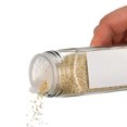 thumbnail image 2 of Glass Spice Jars with Lids, 4 oz Glass Jars , Seasoning Storage Bottles for Spice Rack, Cabinet, Drawer, 2 of 5