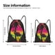 thumbnail image 2 of Fotbe Flamingo And Palm Trees At Sunset Bolsa Mochila con Cordón Estampada, Bolsa de Gimnasio Deportiva, Bolsa Cinch, Bolsa con Cordón para Hombres y Mujeres-Medium, 2 of 6