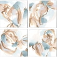 thumbnail image 1 of Great Art Now Abstracted Shells by June Erica Vess 4 Piece Canvas Art Set Each 14"W x 14"H, 1 of 5