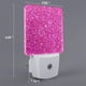 thumbnail image 2 of Balery Rose Red Glitter Luz Nocturna LED con Sensor Automático, Enchufe con Sensor Crepuscular, Luz Suave de 0.5W para Dormitorio, Pasillo, Baño-US, 2 of 7