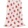 thumbnail image 2 of Vsdgher Strawberry Ultra-Soft Micro flannel Blanket Throw Blankets for Couch Sofa, Bed (4 sizes)-60"x50", 2 of 7