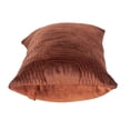 thumbnail image 3 of Parkland Collection Iphis Transitional Quilted Burnt Orange Throw Pillow, 3 of 5