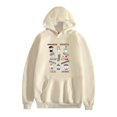 thumbnail image 1 of ATEEZ Double Sided Pattern Comfort Hoodies For Unisex Tracksuit Pullover Fans,3XL,Khaki1, 1 of 4
