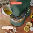 thumbnail image 6 of Beautiful 3.5 Qt Stand Mixer with Flat Beater, Dough Hook, Balloon Whisk, Thyme Green by Drew Barrymore, 6 of 22