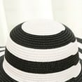 thumbnail image 6 of Meidiya Womens Wide Brim Sun Hat Big Floppy Foldable Roll up Cap Beach Sun Hat UPF 50+ Stripe Fashion Summer Sun Hat, 6 of 8