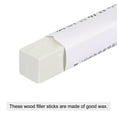 thumbnail image 3 of Uxcell Wood Scratch Filler Crayons Furniture Repair Wax Filler Stick, Pearl White, 3 of 5
