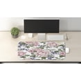 thumbnail image 2 of Rose Computer Mouse Pad, Flourishing Pink Roses with Tender Spring Summer Soulful Blossoms Bridal, Rectangle Non-Slip Rubber Mousepad Large, 31" x 12", Pale Pink Green Bluegrey, by Ambesonne, 2 of 2