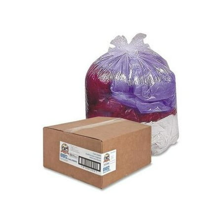 Genuine Joe Clear Trash Can Liners GJO01012