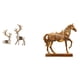 thumbnail image 1 of Estatua de alce y ciervo,Figuras de alce y ciervo,decoración del hogar,estatuas de resina,Estatua de escultura decorativa de figura de reno para el hogar,Estatuas de caballos,Estatuas de, 1 of 8