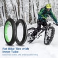 thumbnail image 2 of Neumático y tubo Fat Bike Yeesport de 26 x 4 pulgadas, resistentes a pinchazos, 2 of 6