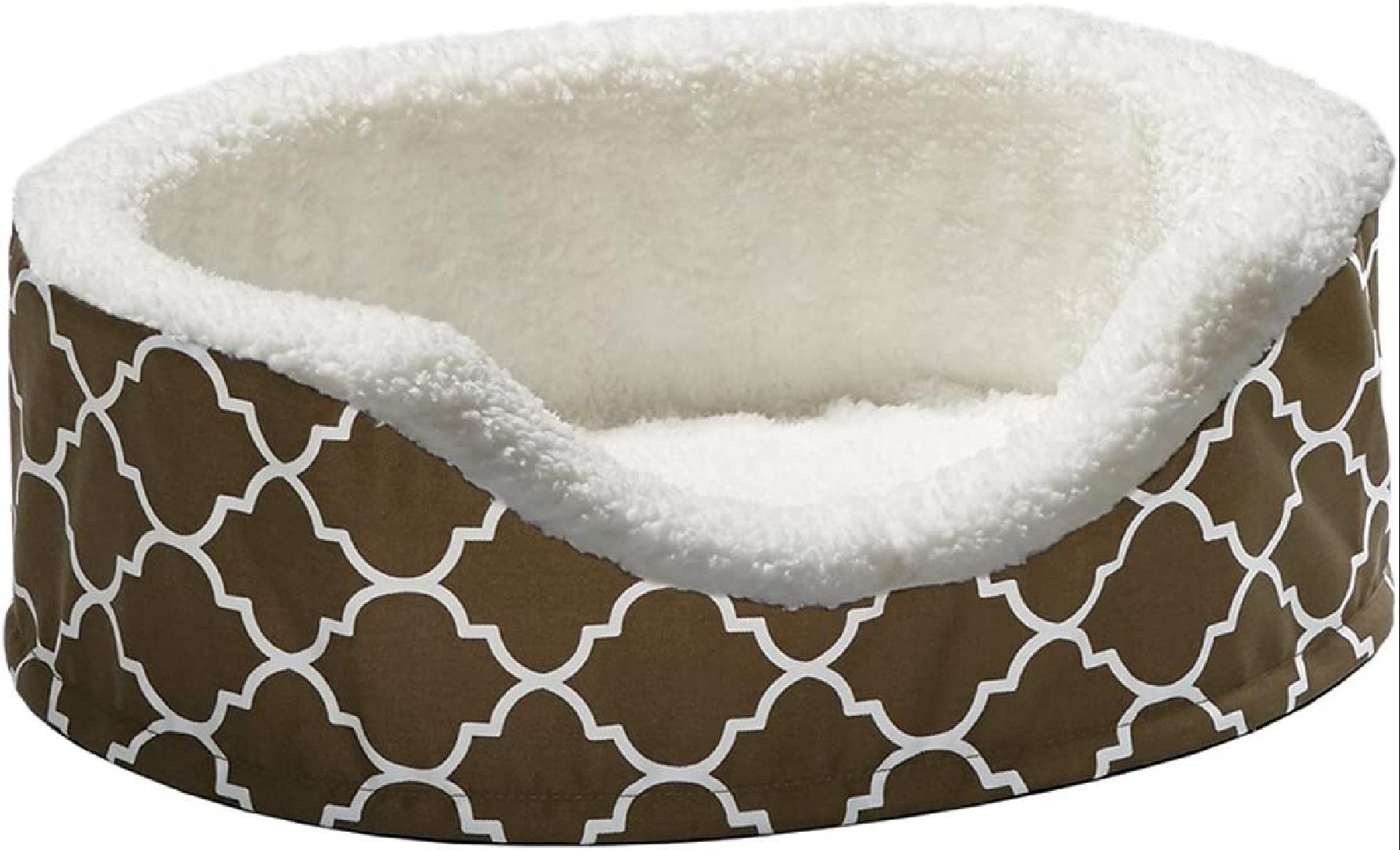 Orthoperdic EggCrate Nesting Pet Bed w/Teflon Fabric Protector