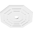 thumbnail image 2 of 32"OD x 4"ID x 12 3/4"C x 1"P Westin Architectural Grade PVC Contemporary Ceiling Medallion, 2 of 11