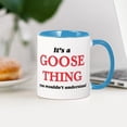 thumbnail image 3 of CafePress - It'S A Goose Thing, You Wouldn'T Unde Mugs - 11 oz Ceramic Mug - Novelty Coffee Tea Cup, 3 of 4
