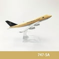 thumbnail image 1 of 6Inch 15CM Boeing 737 747 757 767 777 787 Diecast Airplane Model For Gift Collection,747 SA, 1 of 6