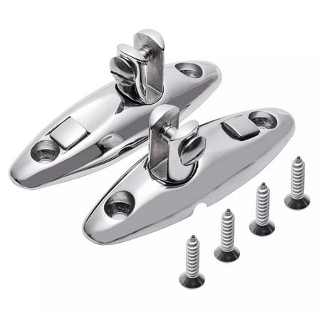 yaaqii Boat Bimini Top Quick Release Swivel Hinge Deck side mount Stainless Steel 2 pcs