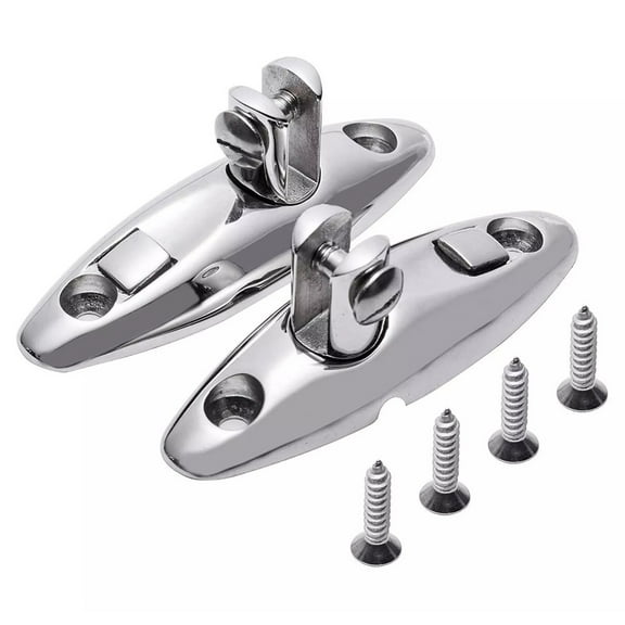 yaaqii Boat Bimini Top Quick Release Swivel Hinge Deck side mount Stainless Steel 2 pcs