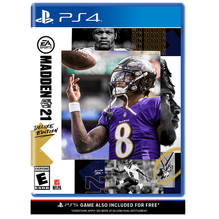 Madden NFL 21: Deluxe Edition, Electronic Arts, PlayStation 4, PlayStation 5, 014633378092