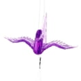 thumbnail image 4 of 1 Pcs Thousand Paper Cranes Wind Chimes for Outdoor,Wind Chimes with Metal Tube for Yard Garden Home Decor Ornament,Purple, 4 of 4